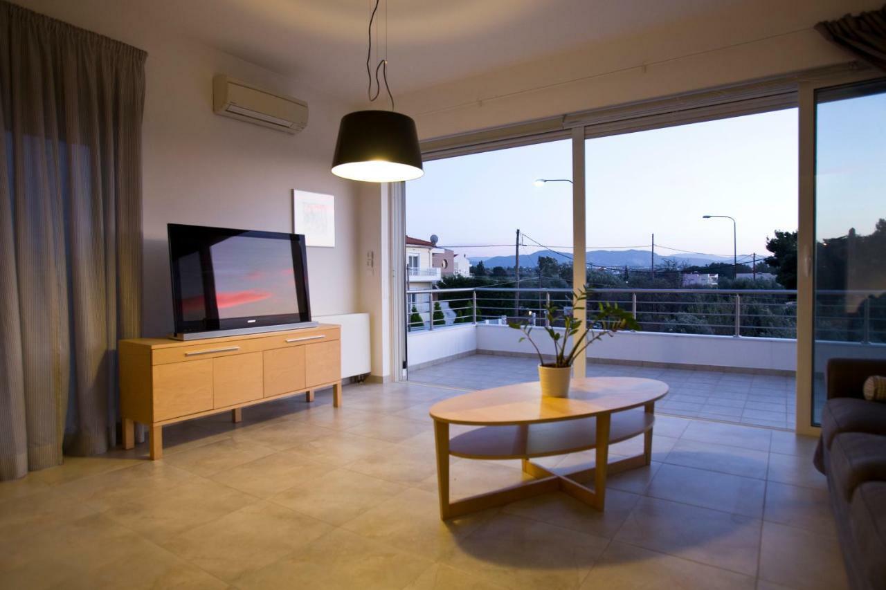 Luxury Villa Loutraki With Private Heated Pool Ngoại thất bức ảnh